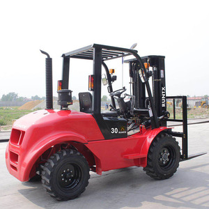 RUNTX Çin Fabrikası Tüm Kompakt Arazi Tipi 4X4 4WD 2.5ton 3ton 3.5ton Uzun Garantili Arazi Forklifti Satılık - Product Image 4