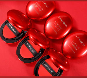 Base de Maquillaje Líquida con Cojín de Aire, 5 Colores, Envase Ovalado Rojo, Corrector Transparente, Reparación Facial, Base de Maquillaje Líquida Transfronteriza - Product Image 2