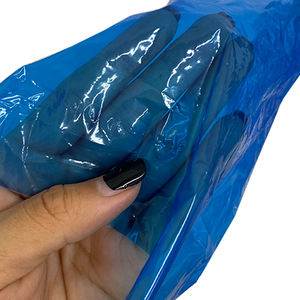 ユルイ工場使い捨て青色医療用飛行機嘔吐袋HDPE素材グラビア印刷カスタマイズ防水携帯用 - Product Image 2