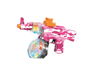 Broyeur électrique AK47 à billes de gel avec lumière, chargement à grande vitesse, pistolet de pulvérisation de colle automatique, pistolet à balles d'eau élastique en gel - Product Image 1