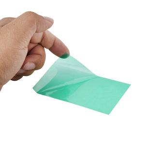 Caplugs 204 ℃ Película de PET de poliéster resistente al calor Cinta adhesiva de silicona Cinta adhesiva de poliéster verde para recubrimiento en polvo - Product Image 4