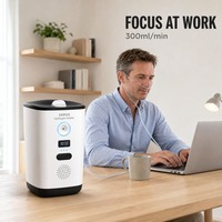 Générateur d'hydrogène portable pour inhalation H2, inhalateur SPE PEM 300 ml/min, pureté 99,999 %, 80 W, usage domestique