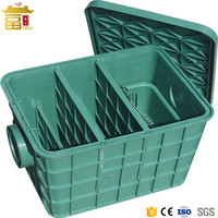 Piège à graisse pour le traitement des eaux usées de l'huile de cuisine portable en résine HDPE durable