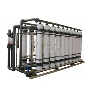 سعر الصناعية HF UF الترشيح الفائق الألياف المجوفة ماكينة تصفية المعدنية منقي مياه شرب مصنع نظام العلاج