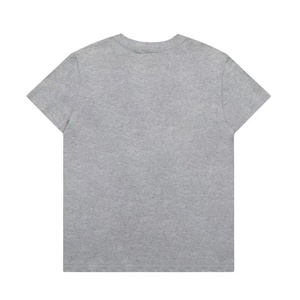 Camiseta de algodón original para mujer, de verano, informal, versátil, con bordado de pony, cuello en V, manga corta, fina, para comercio exterior. - Product Image 3