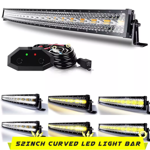 Le plus récent système d'éclairage automatique Offroad <span class=keywords><strong>4x4</strong></span> Barra LED Light 3 rangées Flood Spot Beam 32 pouces LED Light Bar pour voiture et camion - Product Image 2