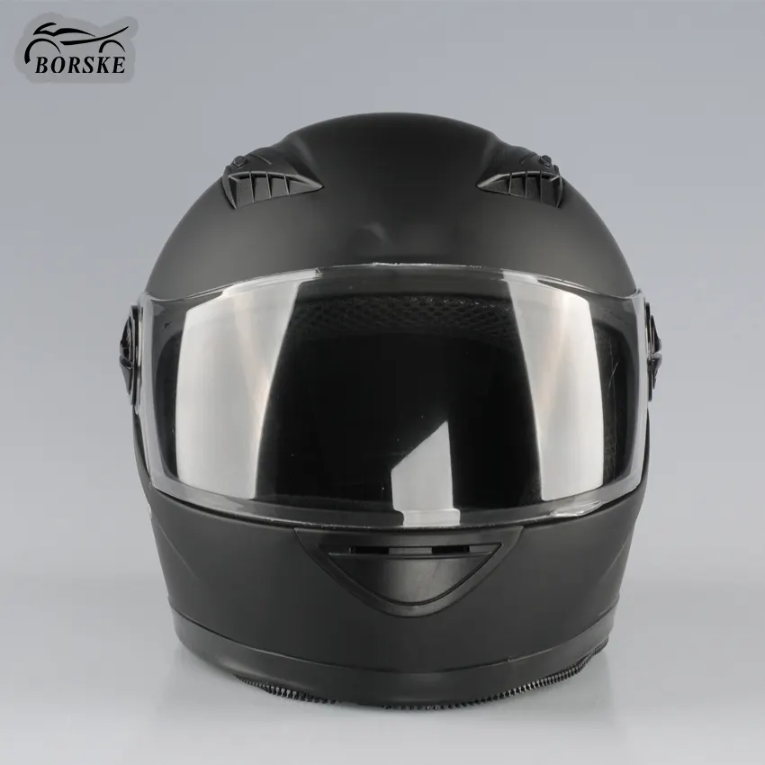 Wholesale Unisex Motorbike Cycling Breathable Soft Lining Full Face Motocross Helmet PP Motorcycle Classic Adult Bike Helmet