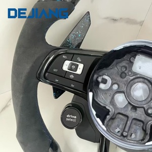 Volant en fibre de carbone avec LED pour Volkswagen MK7 MK6 Golf7 Polo CC Jetta Tiguan <span class=keywords><strong>GTI</strong></span> R GTD GTS - Product Image 4