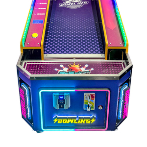 Parco colorato buon prezzo di alta qualità punzonatura Arcade macchina da gioco a gettoni 3 persone punteggio nel Bowling - Product Image 6
