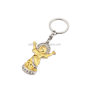 Lào Campuchia Thái Lan Myanmar Temple Lưu Niệm Keychain Tùy Chỉnh Vàng Temple Key Chain - Product Image 4