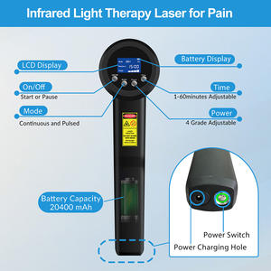 Mesin Laser Veteriner Kuda Kelas 4 Terapi Cahaya Merah 980nm 905nm 808nm Efektif untuk Menghilangkan Rasa Sakit Anti-inflamasi - Product Image 5