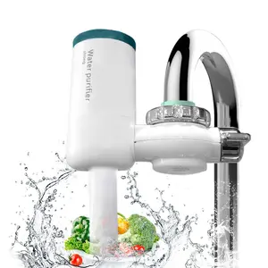 Myteck High Quality Faucet Splash Proof Filter Purifier With Ceramic Activated Carbon Mineral Balls For Kitchen Bathroom