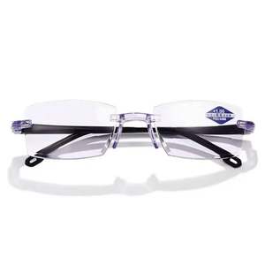 Gafas de Lectura Bifocales sin Montura con Corte de Diamante, Anti Luz Azul, Universales, para Presbicia, para Hombre y Mujer, Económicas, 2025 - Product Image 5