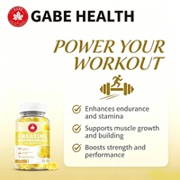 Gummies de créatine monohydrate à l'ananas, marque privée OEM, 60 unités, absorption élevée, force musculaire, endurance, fitness, logo personnalisé
