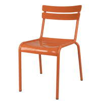 Chaise d'extérieur en aluminium
