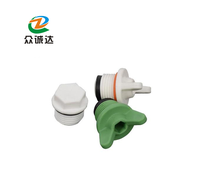 Bouchon fileté à bouchon thermofusible pour tuyaux PPR Raccords de tuyauterie généraux moulés par injection en matériau PU flexible pour l'eau potable