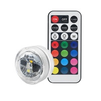 Lampe de nuit LED RGB imprimée en 3D, étanche, télécommandée, modèle créatif, composants standard compatibles avec l'imprimante BambuLab