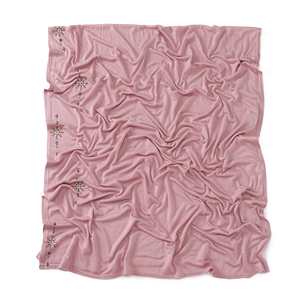 2024 nuovo Design Premium qualità leggero Jersey di cotone Hijab con strass fantasia Hijab per la pace palestinese - Product Image 4