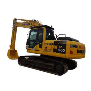 Mini-excavatrice d'occasion, prix d'usine, 20 tonnes, Komatsu PC200, hydraulique, accessoires complets disponibles à la vente - Product Image 1