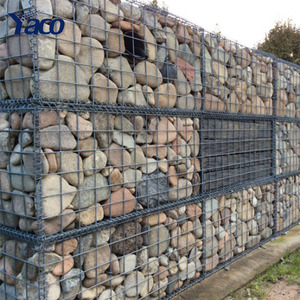 <span class=keywords><strong>YACO</strong></span> Gabion soudé galvanisé à chaud 30x30x100cm, maille carrée 4mm, fil de fer galvanisé, assemblage facile, haute résistance à la traction - Product Image 3