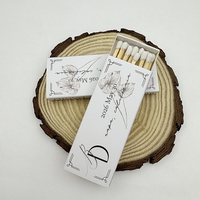 Boîtes d'allumettes personnalisées pour la publicité, boîtes d'allumettes colorées pour hôtel, allumettes de sécurité pour cheminée, boîtes d'allumettes de grande taille pour la maison