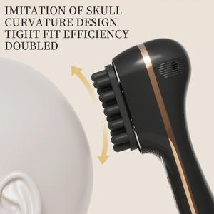 Peine Eléctrico de Masaje Vibratorio para el Cuidado del Cabello, Dispositivo Portátil Nutritivo para el Cabello, Relaja el Cuero Cabelludo, Suaviza el Cabello, Peine con Vaporizador - Product Image 4