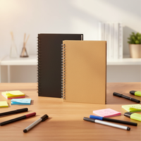 Agenda universitaire personnalisé 2026, format A5, carnet à spirale en PP, carnet de voyage en gros pour étudiants, carnets promotionnels