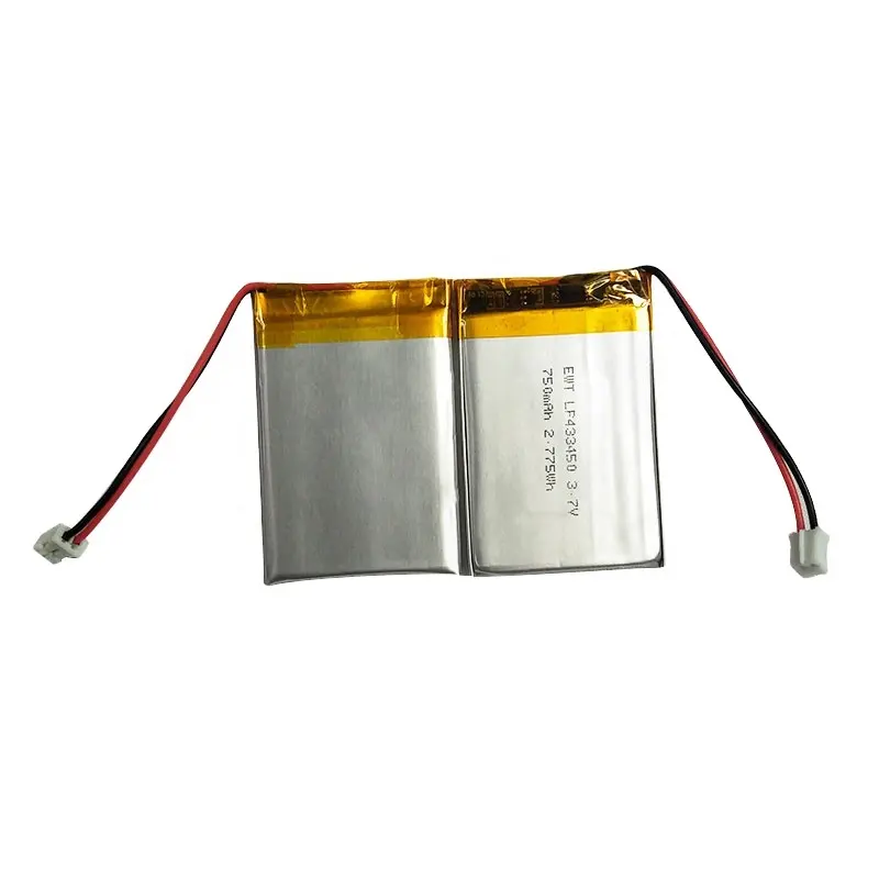 3.7V 750mAh 403450 Lithium Polymer Ion Rechargeable Battery