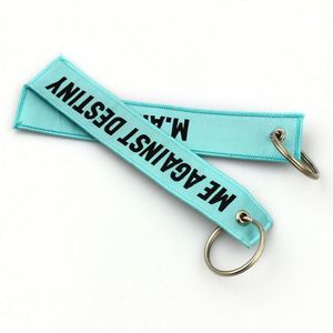 Low Moq Custom Woven Keychain Thread Wallet <b>Key</b> <b>Chain</b> with Short Lanyard - Product Image 1