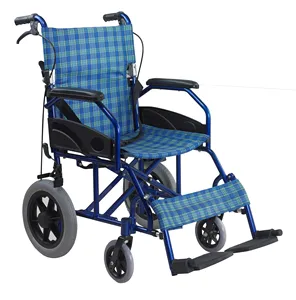 Venta al por mayor CE ISO13485 clínica hogar Hospital equipo de rehabilitación silla de ruedas Manual de aluminio
