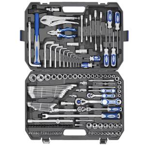 Ensemble d'outils STEELTREKS 132 pièces, ensembles de réparation pour la maison, tournevis de précision, outils à main pour la maison, avec boîte à outils en plastique - Product Image 4