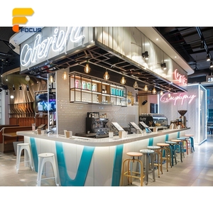 Vetrina Espositiva per Pasticceria in Legno e Vetro, Design di Lusso per Caffetterie, Bancone di Servizio per Dessert, Layout per Negozi di Marca - Product Image 5