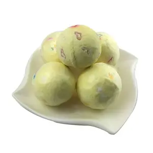 最畅销的乳木果油黄油炸弹浴保湿Fizzer球奶油浴Fizzer用于水疗浴