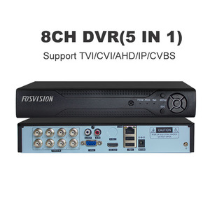 포스비전 풀컬러 야간 투시 AHD 8채널 카메라 키트 <span class=keywords><strong>DVR</strong></span> 보안 홈 시스템 비디오 AHD 카메라 2MP AHD 키트 8채널 - Product Image 5