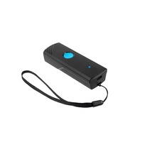 Mini Lector de Códigos de Barras Inalámbrico 2D Portátil, Escáner de Códigos QR Manual con ID de Escáner Único