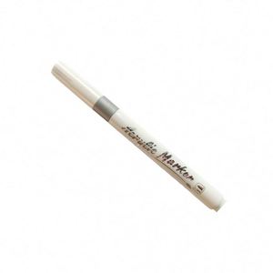 White Silver Gold Durable Plastic Art Markers Set Medium Reversible Tips for Fabric Acrylic Paint-Paint <b>Pens</b> - Product Image 5