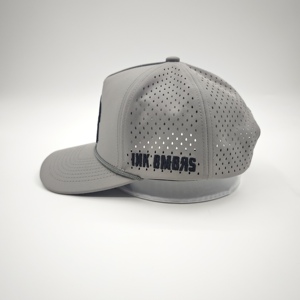 Premium Embroidery Custom Logo Waterproof Two Tone Leopard Dot 5 Panel Adjustable Baseball <b>Caps</b> for Golf Sports - Product Image 3