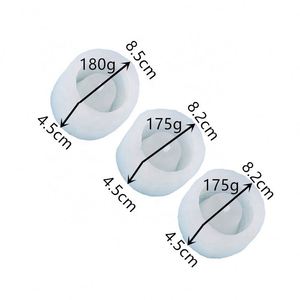Moldes <span class=keywords><strong>de</strong></span> Silicona 3D Ovalados para Macetas y Jarrones <span class=keywords><strong>de</strong></span> Resina <span class=keywords><strong>de</strong></span> Hormigón, con Patrones Artísticos <span class=keywords><strong>de</strong></span> Rosas, Flores <span class=keywords><strong>de</strong></span> Melocotón, Flora y <span class=keywords><strong>Fauna</strong></span> Marina - Product Image 2