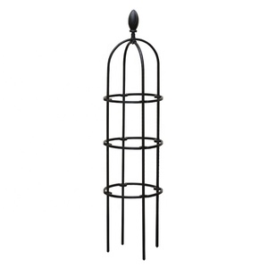 59 polegadas jardim metal decorativo pequeno vaso planta pepino treliça para escalar plantas - Product Image 3