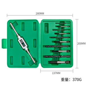 ZHCY Spiral Flute Screw Extractor Metric Steel Kit For Damaged Bolt Or Screw Removal - Product Image 4