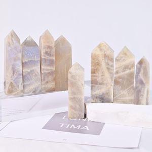 Nuovo arrivo Fengshui prodotti <span class=keywords><strong>di</strong></span> guarigione spirituale cristallo artigianato blu luna <span class=keywords><strong>torre</strong></span> <span class=keywords><strong>di</strong></span> <span class=keywords><strong>pietra</strong></span> per la decorazione della casa - Product Image 2