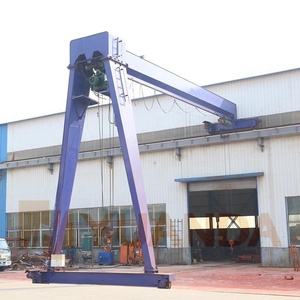 Prix Grue semi-portique mobile à poutre simple, à levage par une seule jambe, type boîte, pour entrepôt, de 2, 3, 5, 10 tonnes, de style européen - Product Image 6
