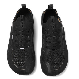 Logotipo personalizado Flexible Soft Wide Fit <span class=keywords><strong>0</strong></span> <span class=keywords><strong>Drop</strong></span> Sole Hombres Mujeres Minimalista Descalzo Cross Trainer Shoes Grounding Earthing Shoes - Product Image 2