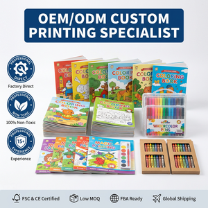 Custom Logo Educational Non-toxic Rainbow Drawing Activity <strong>Book</strong> <strong>Scratch</strong> Finger Painting Coloring <strong>Book</strong> for Store Shop - Product Image 4