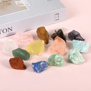Natural Raw Gemstones Bulk Crystals Healing Stones Clear Rose Quartz Crystal Raw Crystals