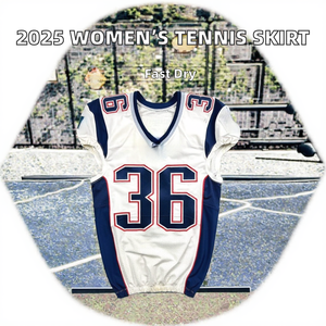 Faldas de Tenis Marrones para Mujer 2025 con Forro Interior y Pantalones Cortos, Personalizables con Nombre de Equipo, Ropa Deportiva para Adultos, Secado Rápido - Product Image 2