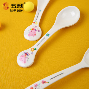 Peppa Pig Children's Spoon Melamine Bpa Free 1-2 Years Feeding Training Spoon Small Tapered Type - Product Image 4