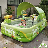 Piscine gonflable en PVC pour enfants et adultes, grande piscine de jeu pour la maison et la cour