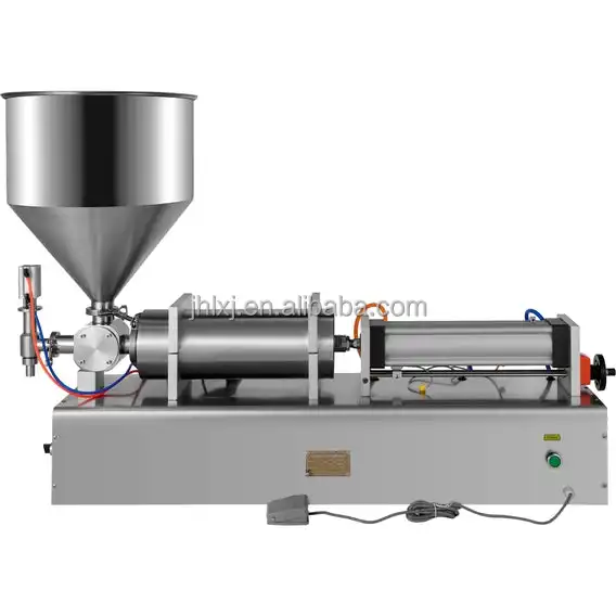 Machine de remplissage liquide de pommade quantitative de beurre d'arachide à tête unique de haute qualité SZ