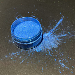 Factory Supply Mica Powder 50g Powder Pigment Iron Oxide Blue Powder for Epoxy Floor <b>Paint</b> - Product Image 1